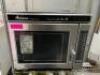DESCRIPTION: AMANA 1700 WATT COMMERCIAL MICROWAVE BRAND / MODEL: RC17S LOCATION: KITCHEN QTY: 1
