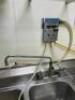 DESCRIPTION: ADVANCE TABCO 90" THREE WELL POT SINK W/ LEFT AND RIGHT DRY BOARDS BRAND / MODEL: ADVANCE TABCO SIZE 90" LOCATION: KITCHEN QTY: 1 - 4