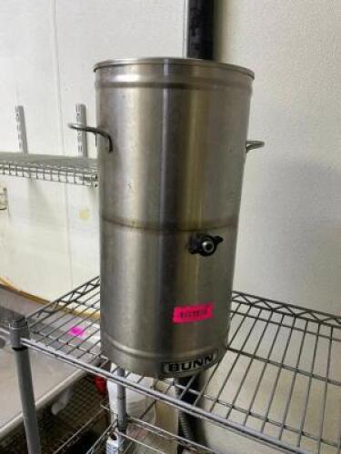 DESCRIPTION: STAINLESS ICE TEA DECANTER LOCATION: KITCHEN QTY: 1