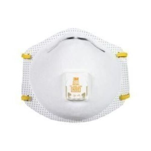 DESCRIPTION: (1) PACK OF (10) DRYWALL PARTICULATE RESPIRATOR BRAND/MODEL: 3M/8511DB1-A INFORMATION: WHITE/ADJUSTABLE M-NOSE CLIP RETAIL$: 25.57 PER PK
