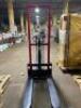 DESCRIPTION: (1) MANUAL FORK-OVER STACKER BRAND/MODEL: DAYTON/4VMD9 INFORMATION: RED/LOAD CAPACITY: 2,000 LBS/MINOR PAINT SPILL, SEE FOR INSPECTION RE - 5