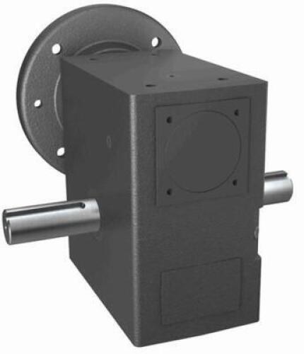 DESCRIPTION: (1) RIGHT ANGLE WORM SPEED REDUCER BRAND/MODEL: HUB CITY/384 INFORMATION: GRAY/RATIO: 20-1 RETAIL$: 2,920.09 SIZE: 3.75"CENTER DISTANCE X