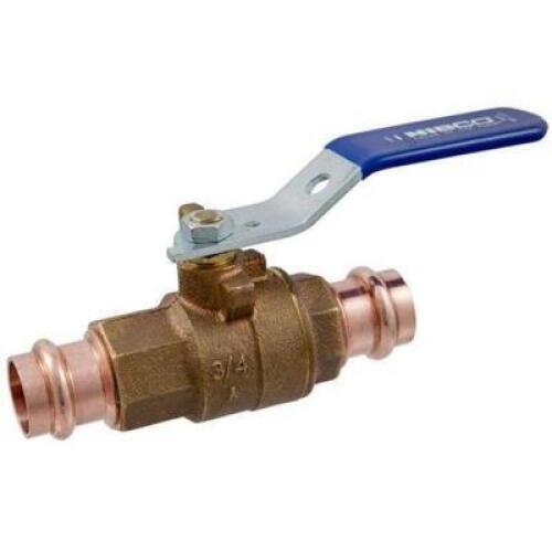 DESCRIPTION: (4) PRESS FULL PORT BALL VALVE BRAND/MODEL: NIBCO/NF84C08 INFORMATION: 2-PIECE/FEMALE ENDS RETAIL$: 31.03 EACH QTY: 4