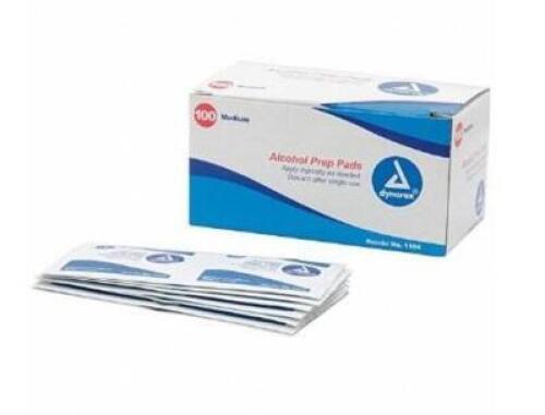 DESCRIPTION: (5) PACKS OF (20) ALCOHOL PADS BRAND/MODEL: HONEYWELL NORTH/155818X INFORMATION: ANTISEPTICS/100-COUNT PER PK RETAIL$: 126.40 PER PK OF 2
