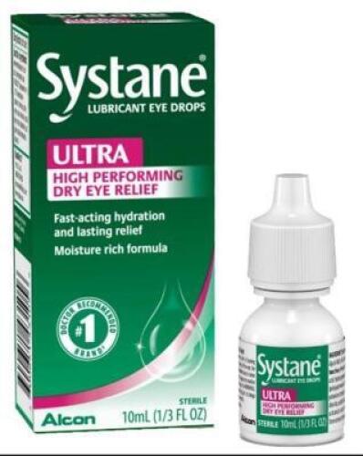 DESCRIPTION: (1) PACK OF (24) RELIEF EYE DROPS BRAND/MODEL: SYSTANE/13Y66P INFORMATION: CLEAR/FAST-ACTING RETAIL$: 263.28 PER PK OF 24 SIZE: 10 ML QTY