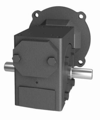 DESCRIPTION: (1) RIGHT WORM GEAR SPEED REDUCER BRAND/MODEL: HUB CITY/185 INFORMATION: GRAY/RATIO: 10-1 RETAIL$: 972.05 SIZE: 10-1/2"L X 9"H X 9-1/2"W