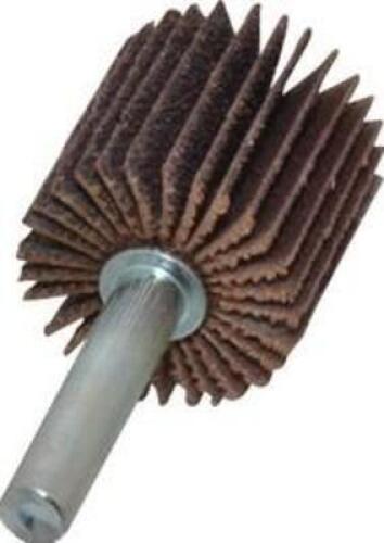 DESCRIPTION: (4) PACKS OF (10) PREMIUM FLAP WHEEL BRAND/MODEL: GLOBAL ABRASIVES/809775-26129 INFORMATION: GRIT: 240/BROWN RETAIL$: 48.80 PER PK OF 10