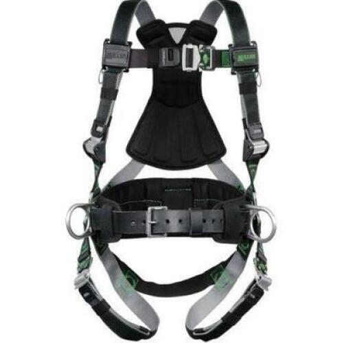 DESCRIPTION: (1) REVOLUTION HARNESS BRAND/MODEL: HONEYWELL MILLER/RDT-QC-BDP INFORMATION: BLACK & GREEN/LOAD LIMIT: 400 LBS RETAIL$: 470.06 SIZE: LARG