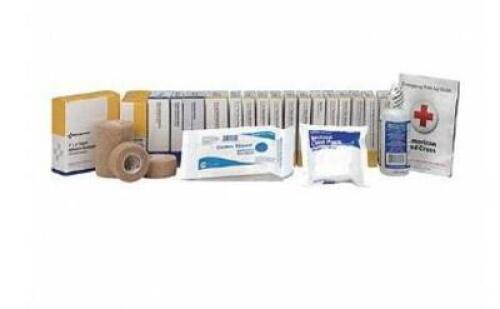 DESCRIPTION: (1) FIRST AID KIT BRAND/MODEL: GRAINGER/59314 INFORMATION: PEOPLE SERVED: 50 PEOPLE/397 COMPONENTS RETAIL$: 54.76 SIZE: 6"H X 5"W X 10"D