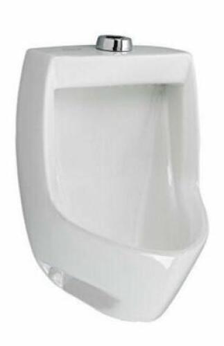 DESCRIPTION: (1) MAYBROOK WALL HUNG URINAL BRAND/MODEL: AMERICAN STANDARD/6581001EC.020 INFORMATION: WHITE/TOP STUD/.13-1 GPF RETAIL$: 132.60 SIZE: 12