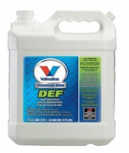 DESCRIPTION: (2) DIESEL EXHAUST FLUID BRAND/MODEL: VALVOLINE/729566 INFORMATION: FOR USE WITH: ALL ON-OFF HWY SCR SYSTEMS RETAIL$: 26.08 EACH SIZE: 2.
