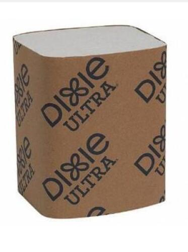 DESCRIPTION: (1) PACK OF (6000) DISPENSER NAPKIN BRAND/MODEL: DIXIE/32006 INFORMATION: WHITE/INTERFOLD RETAIL$: 124.66 PER PK OF 6000 SIZE: 5" X 6-1/2