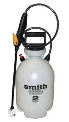 DESCRIPTION: (1) FOAMING SPRAYER BRAND/MODEL: DB SMITH/190389 INFORMATION: DUAL CONE NOZZLE/CAPACITY: 2 GALS RETAIL$: 42.97 SIZE: 19"H X 8.75"W X 8.75