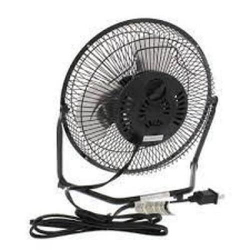 DESCRIPTION: (1) HIGH VELOCITY FAN WITH ADJUSTABLE TILT BRAND/MODEL: COMFORT ZONE #CZHV9B INFORMATION: BLACK RETAIL$: $25.00 EA SIZE: 9" QTY: 1