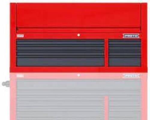 DESCRIPTION: (1) HEAVY DUTY TOP CHEST BRAND/MODEL: PROTO #60FG01 INFORMATION: RED RETAIL$: 1723.56 SIZE: 55X22 QTY: 1