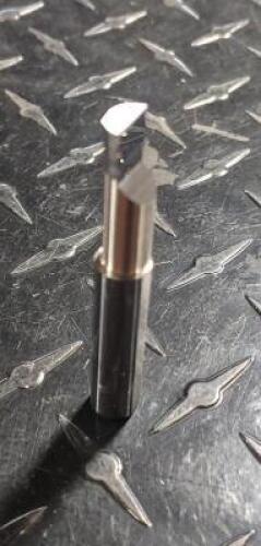 DESCRIPTION: (1) SOLID CARBIDE BORING BAR BRAND/MODEL: ACCUPRO 05253422 RETAIL$: 47.71 SIZE: 0.36 MIN BORE DIA 1" MAX 3/8" SD QTY: 1