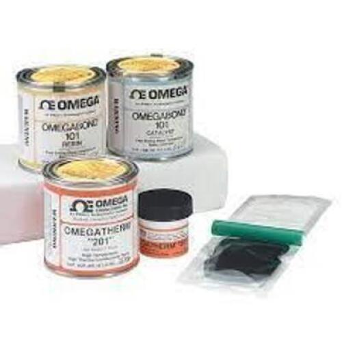 DESCRIPTION: (2) THERMALLY CONDUCTIVE EPOXIES BRAND/MODEL: OMEGA #OB-100-16 RETAIL$: $100.00 EA SIZE: 8 OZ QTY: 2