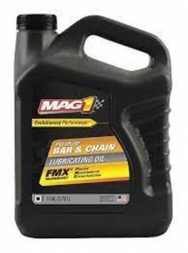 DESCRIPTION: (2) CHAINSAW LUBRICANTS BRAND/MODEL: MAG 1 43Y866 RETAIL$: $23.04 EA SIZE: 1 GALLON QTY: 2