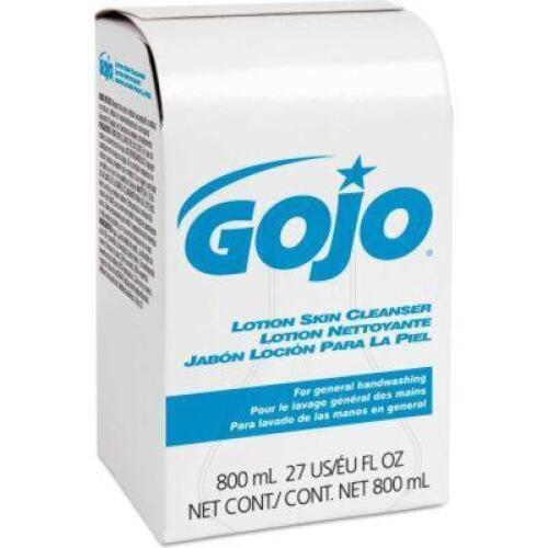 DESCRIPTION: (4) LOTION HAND SOAP REFILL BRAND/MODEL: GOJO #17278 RETAIL$: $12.00 EA SIZE: 800 ML QTY: 4