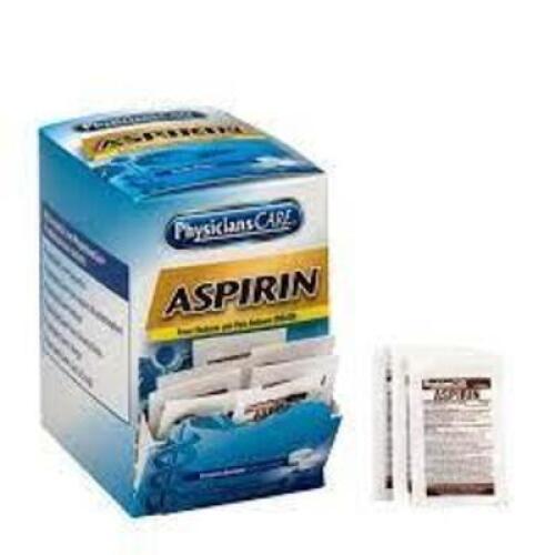 DESCRIPTION: (2) BOXES OF (125) PACKETS OF PAIN RELIEF TABLET BRAND/MODEL: GRAINGER #488G44 RETAIL$: $14.54 EA SIZE: 125X2 325 MG QTY: 2