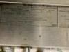 DESCRIPTION: EAGLE THREE WELL GAS STEAM TABLE. BRAND / MODEL: EAGLE ADDITIONAL INFORMATION NATURAL GAS, 150,000 BTU. ON CASTERS. W/ CUTTING BOARD FRON - 7