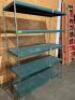 DESCRIPTION: 60" X 24" FIVE TIER METAL SHELF SIZE: 60" X 24" X 78" LOCATION: 7 QTY: 1 - 2