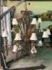 20 LIGHT "ANTIQUE BRONZE" CHANDELIER - 5