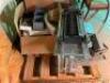 (2) - PALLETS OF ASSORTED CIRCUIT BOX ENCLOSURES AND MISC. HARDWARE AND RELATED ELECTRICAL BOXES - 13