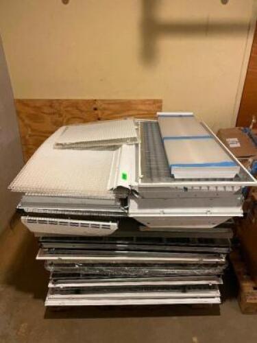 PALLET OF ASSORTED CEILING LIGHT FIXURES