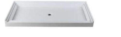 DESCRIPTION: (1) SHOWER PAN CENTER DRAIN BRAND/MODEL: WESTBRASS G801990873 RETAIL$: $426.64 SIZE: 72x36" QTY: 1
