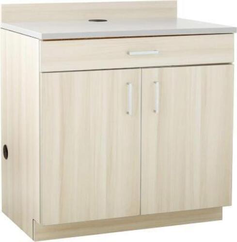 DESCRIPTION: (1) MODULAR HOSPITALITY BREAKROOM BASE CABINET BRAND/MODEL: SAFCO 1701VS RETAIL$: $848.93 SIZE: 36"x36"X36" QTY: 1