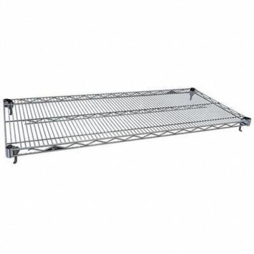 DESCRIPTION: (1) CASE OF (5) QUICK ADJUST WIRE SHELVES BRAND/MODEL: METRO 4UX22 INFORMATION: SHELVES ONLY RETAIL$: $531.24 SIZE: 48"L 24" D QTY: 1