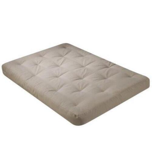 DESCRIPTION: (1) FOAM FUTON MATTRESS BRAND/MODEL: WOLF/U820K-2030 INFORMATION: KHAKI/ROLLED UP RETAIL$: $259.00 SIZE: FULL QTY: 1