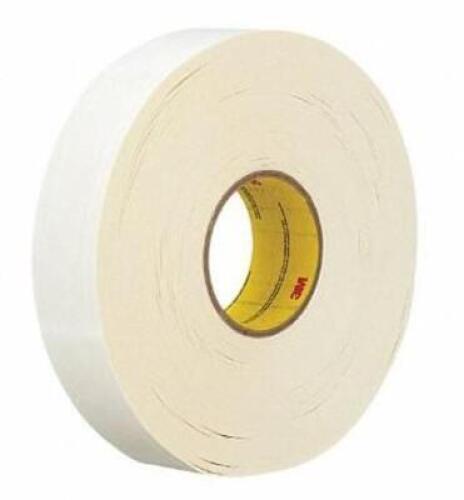 DESCRIPTION: (9) SPLICING TAPE BRAND/MODEL: 3M/R3287 INFORMATION: WHITE/DOUBLE-SIDED RETAIL$: 103.57 EACH SIZE: .945" X 180 YD QTY: 9