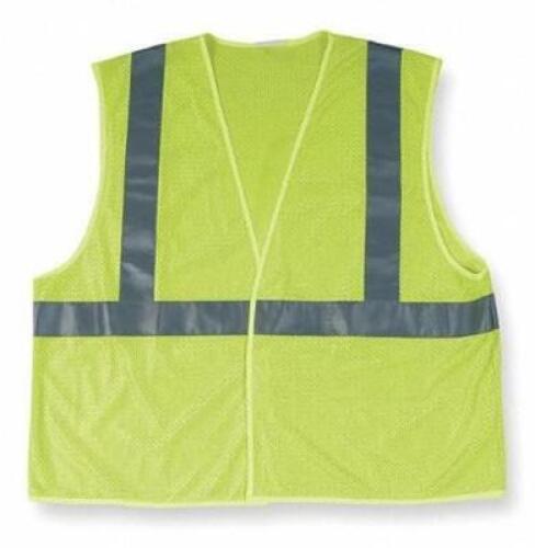 DESCRIPTION: (11) HI VISIBILITY VEST BRAND/MODEL: CONDOR/2RE36 INFORMATION: LIME & SILVER/CLASS 2 RETAIL$: 17.80 EACH SIZE: XL QTY: 11