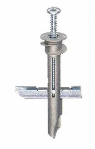 DESCRIPTION: (2) PACKS OF (50) TOGGLE BOLT ANCHOR BRAND/MODEL: RED HAT/5014901 INFORMATION: ZINC ALLOY/PLAIN RETAIL$: 69.06 PER PK OF 50 SIZE: 1/2"USA