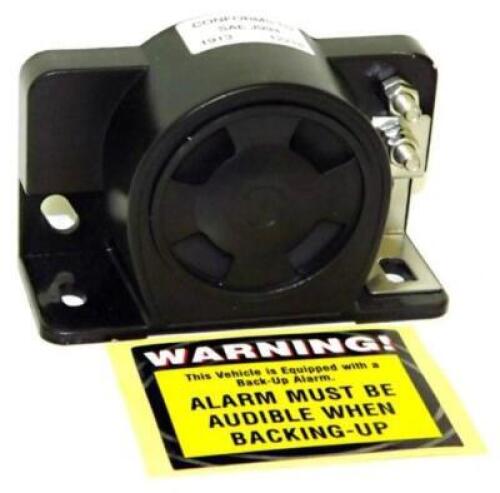 DESCRIPTION: (7) EXTERNAL REVERSE MOTION ALARM BRAND/MODEL: MAGNADYNE/BU2000C INFORMATION: BLACK/97 DB RETAIL$: 18.00 EACH SIZE: 4.29" X 3.11" X 1.69"