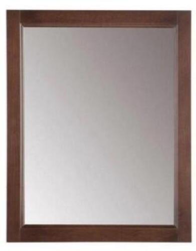 DESCRIPTION: (1) WALL MIRROR BRAND/MODEL: GLACIER BAY INFORMATION: COGNACE/WOOD RETAIL$: $98.74 SIZE: 22"W X 30"H QTY: 1