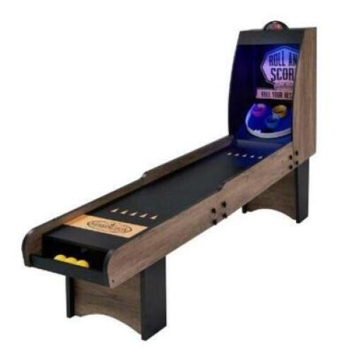 DESCRIPTION: (1) ROLL & SCORE BRAND/MODEL: BARRINGTON/AC284Y21005 INFORMATION: LED LIGHTS/BROWN RETAIL$: $199.99 SIZE: 84"L X 20"W X 52"H QTY: 1