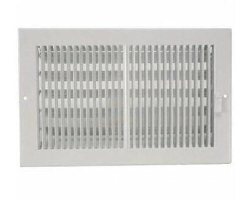 DESCRIPTION: (1) PACK OF (20) SIDEWALL & CEILING REGISTER BRAND/MODEL: GRAINGER/4MJH7 INFORMATION: 2-WAY/WHITE RETAIL$: 230.60 PER PK OF 20 SIZE: 9-1/