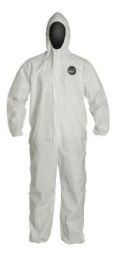 DESCRIPTION: (1) PACKS OF (25) PROSHIELD NEXGEN COVERALLS BRAND/MODEL: DUPONT/D14364683 INFORMATION: WHITE/DISPOSABLE RETAIL$: 151.62 PER PK OF 25 SIZ