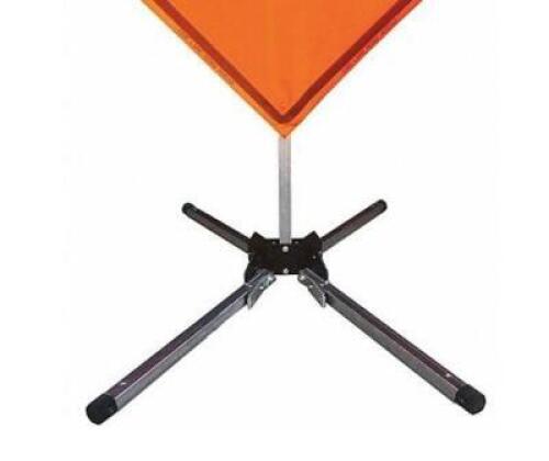 DESCRIPTION: (1) FOLDABLE SIGN STAND BRAND/MODEL: EASTERN METAL SIGN/669-C-101-S-KLSH INFORMATION: COMPATIBLE SIZE: 36" X 36", 48" X 48" RETAIL$: $256