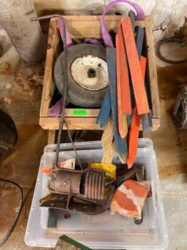 SMALL GROUP OF ASSORTED ROOFING SUPPLIES