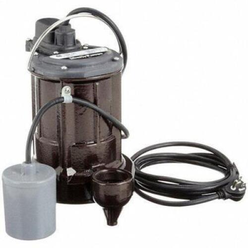 DESCRIPTION: (1) EFFLUENT PUMP BRAND/MODEL: LIBERTY PUMPS #56KD37 RETAIL$: $266.48 EA SIZE: 1/3 HP 115V QTY: 1