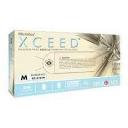 DESCRIPTION: (3) BOXES OF (250) DISPOSABLE GLOVES BRAND/MODEL: MICROFLEX XCEED INFORMATION: SIZE TG RETAIL$: $50.00 EA QTY: 3