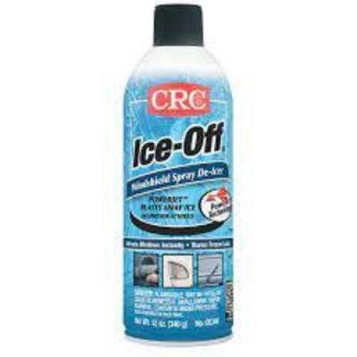 DESCRIPTION: (6) WINDSHIELD SPRAY BRAND/MODEL: CRC ICE OFF RETAIL$: $8.00 EA SIZE: 16 OZ QTY: 6