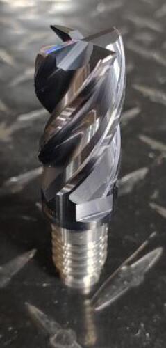 DESCRIPTION: (1) CORNER RADIUS END MILL HEAD BRAND/MODEL: KENNAMETAL 6072361 RETAIL$: $440.58 EA SIZE: 3/4" DIA 1-1/8" LOC 0.03 RAD QTY: 1