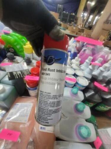 DESCRIPTION: (6) RUST INHIBITOR SPRAY PAINT BRAND/MODEL: CLASS C SOLUTIONS #BD1341 INFORMATION: RED RETAIL$: $12.34 EA SIZE: 12 OZ QTY: 6