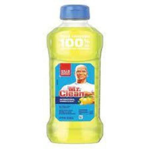 DESCRIPTION: (6) ANTIBACTERIAL CLEANER BRAND/MODEL: MR. CLEAN INFORMATION: SUMMER CITRUS SIZE: 1.75 PT QTY: 6