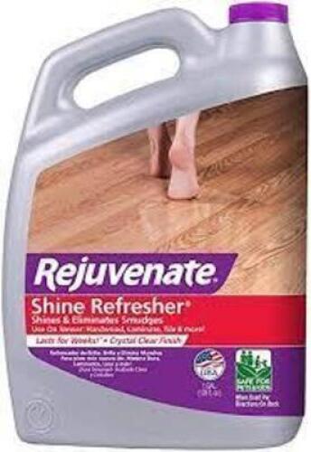 DESCRIPTION: (2) SHINE REFRESHER HARDWOOD POLISH BRAND/MODEL: REJUVENATE RETAIL$: $25.46 EA SIZE: 1 GALLON QTY: 2